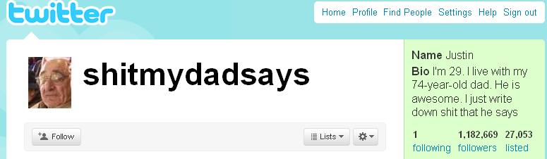 shit my dad says